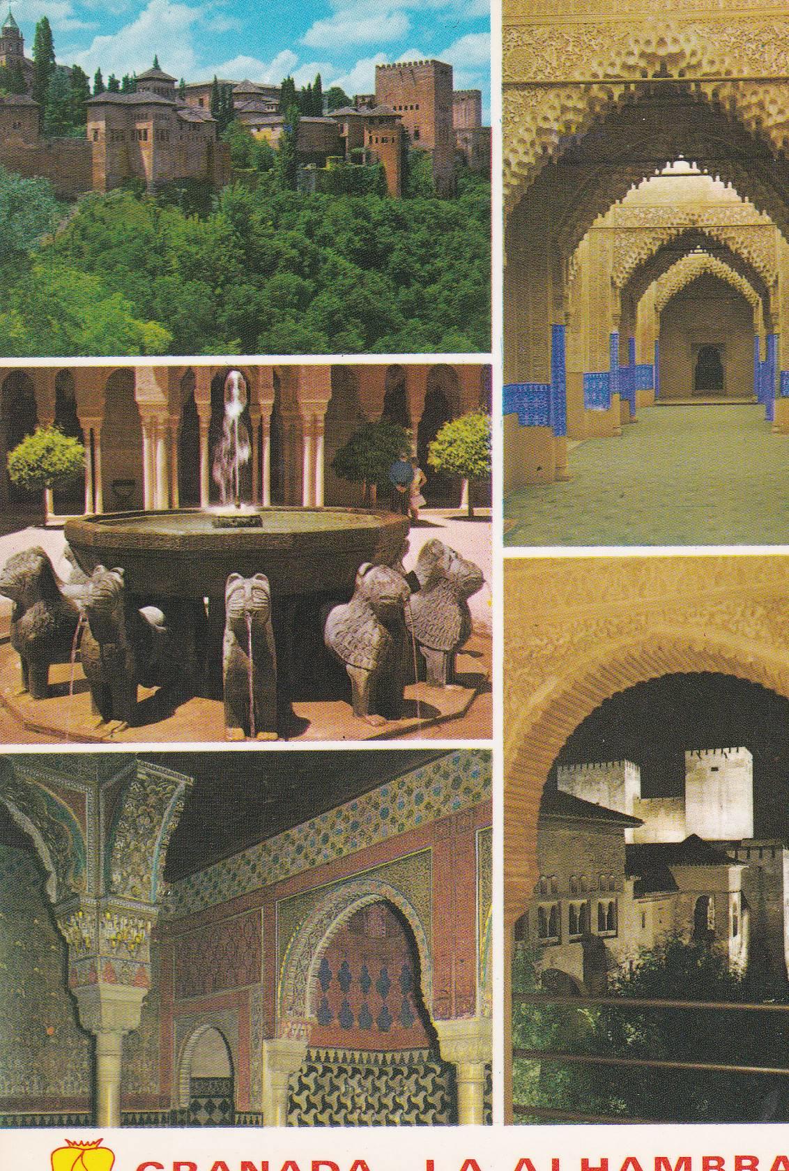 POSTAL B9773: ANDALUCIA: PATIO ANDALUZ