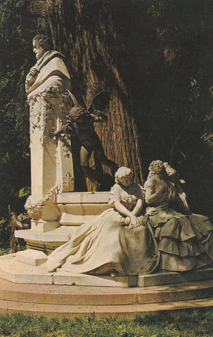 POSTAL B9793: SEVILLA: MONUMENTO A BECQUER