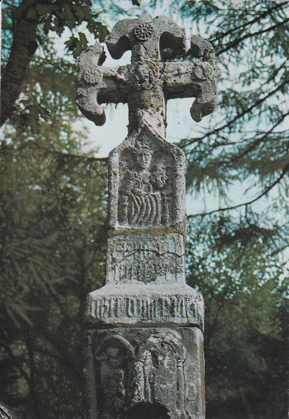 POSTAL B9798: RONCESVALLES: CRUZ DE PEREGRINO