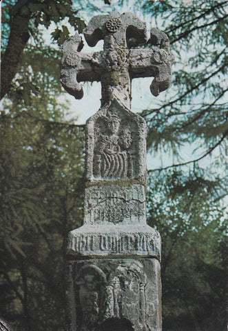 POSTAL B9798: RONCESVALLES: CRUZ DE PEREGRINO