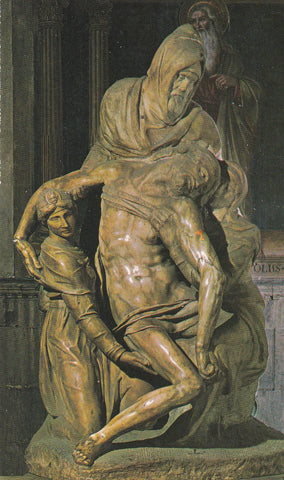 POSTAL B9799: MICHELANGELO: LA PIETA