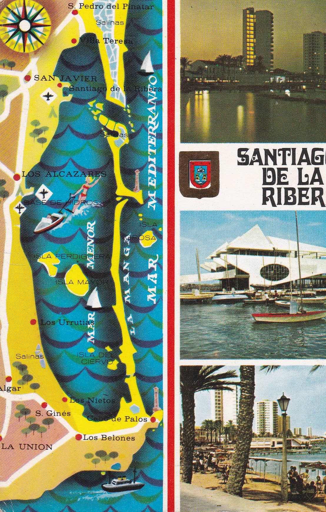 POSTAL B9811: MURCIA: SANTIAGO DE LA RIBERA