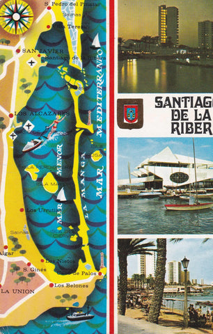 POSTAL B9811: MURCIA: SANTIAGO DE LA RIBERA