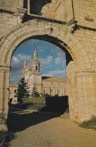 POSTAL B9812: VALLADOLID: MONASTERIO SANTA ESPINA
