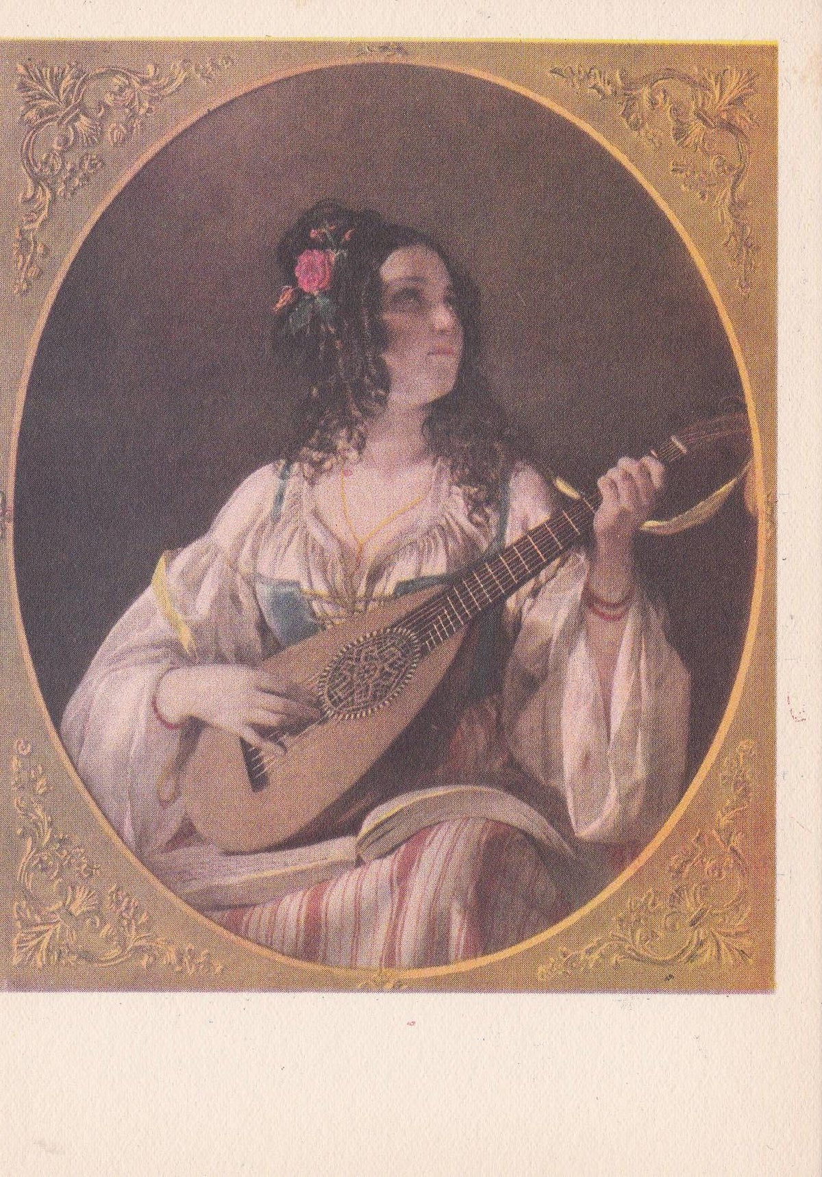 POSTAL B9828: COLECCION: LAS REGIONES ESPAÑOLAS. PINTURAS AL OLEO