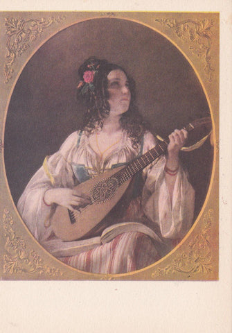 POSTAL B9828: COLECCION: LAS REGIONES ESPAÑOLAS. PINTURAS AL OLEO
