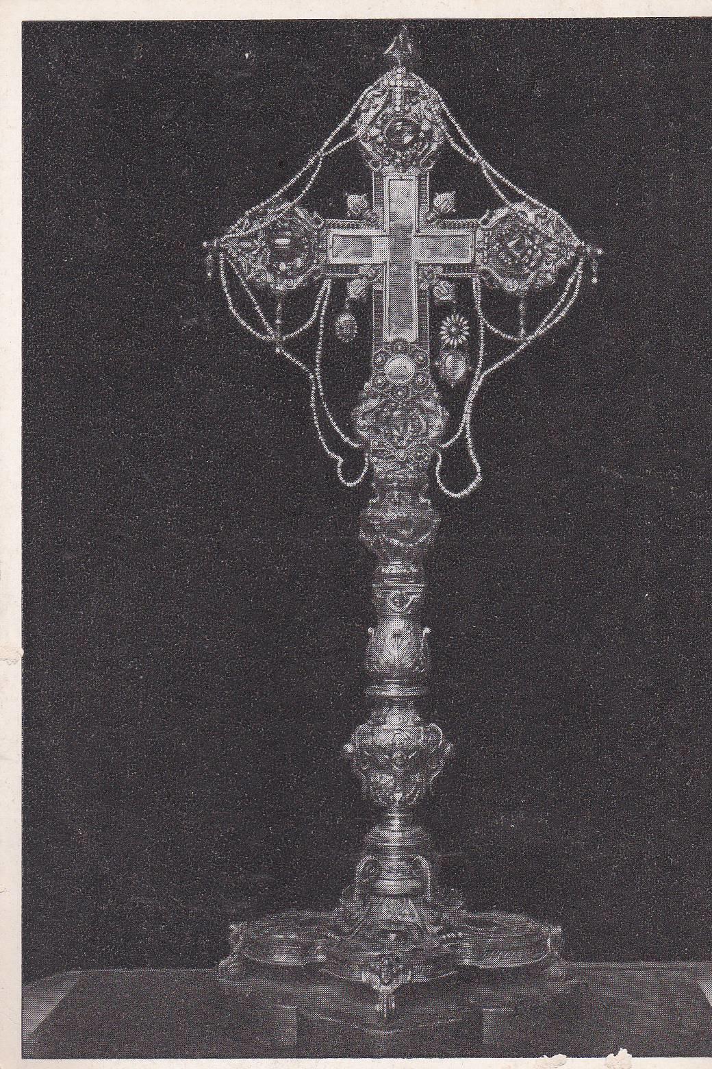 POSTAL B9830: CATEDRAL DE MALLORCA: FRAGMENTO VERA CRUZ