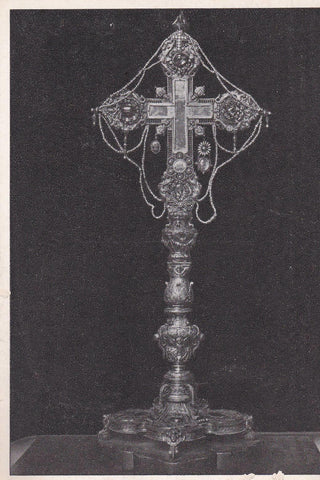 POSTAL B9830: CATEDRAL DE MALLORCA: FRAGMENTO VERA CRUZ