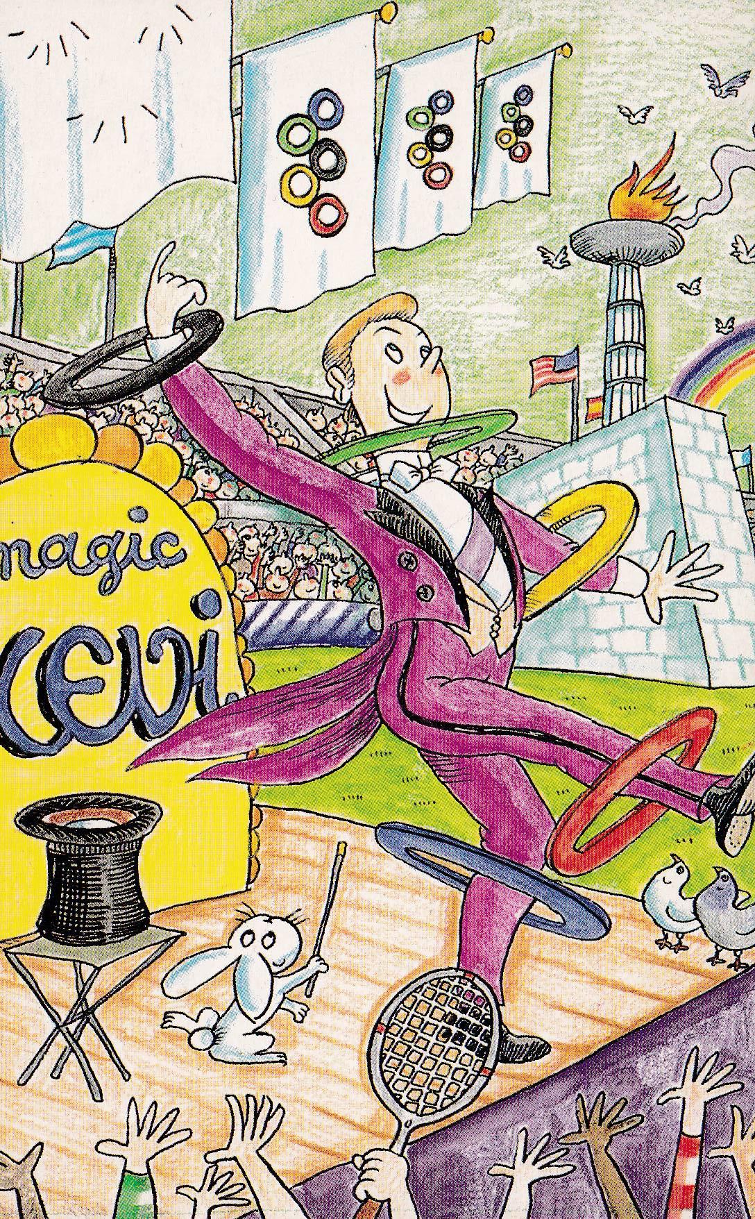 POSTAL B9837: COLECCION PILARIN: MAGIC XEVI
