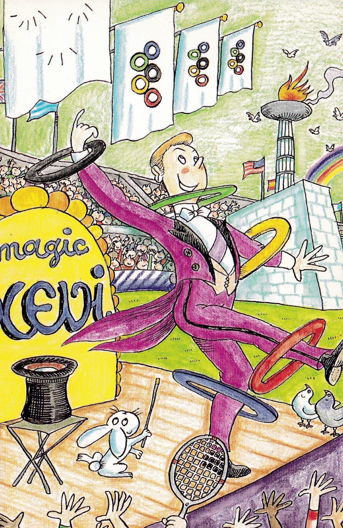 POSTAL B9840: COLECCION PILARIN: MAGIC XEVI