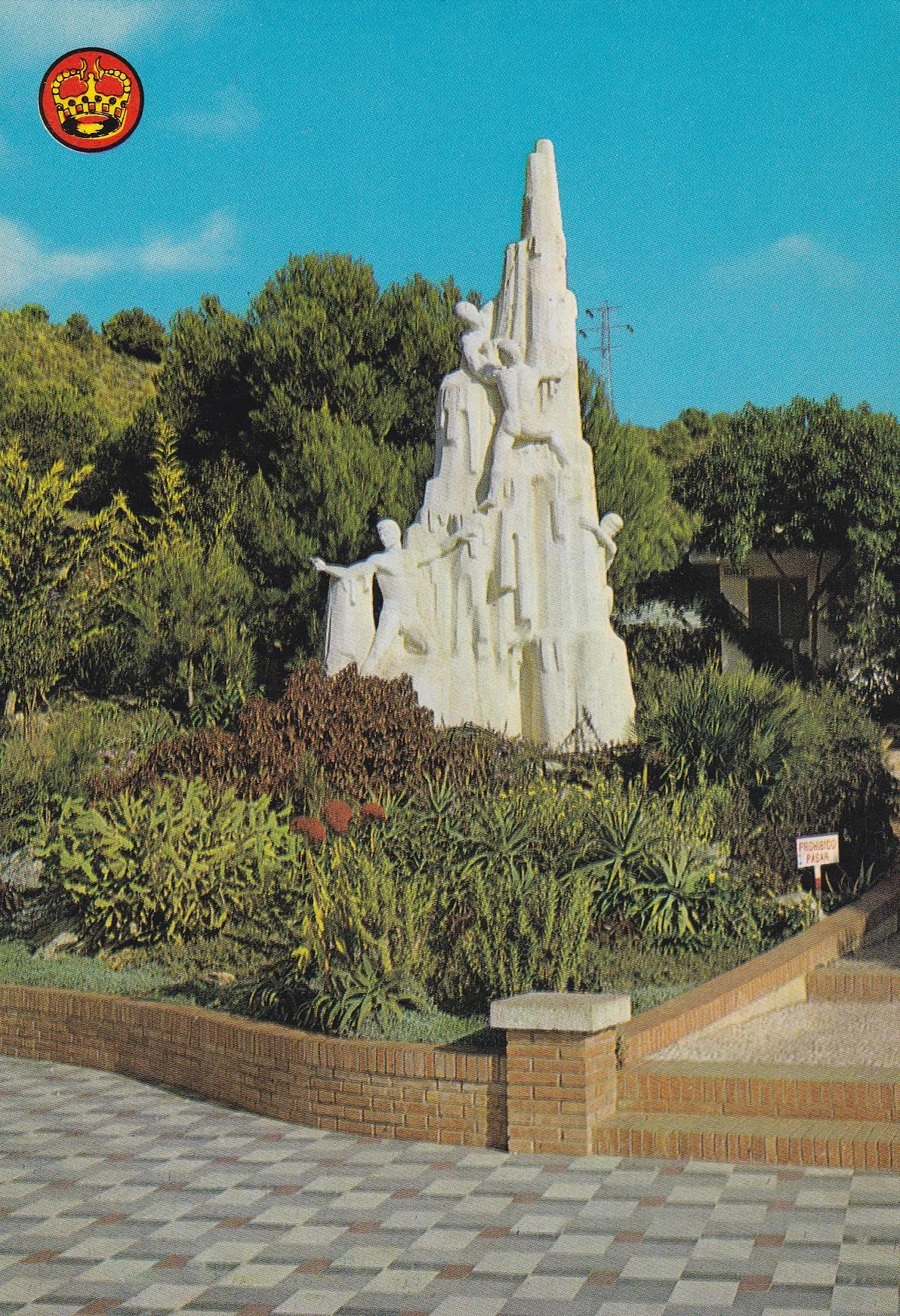 POSTAL B9844: NERJA: MONUMENTO