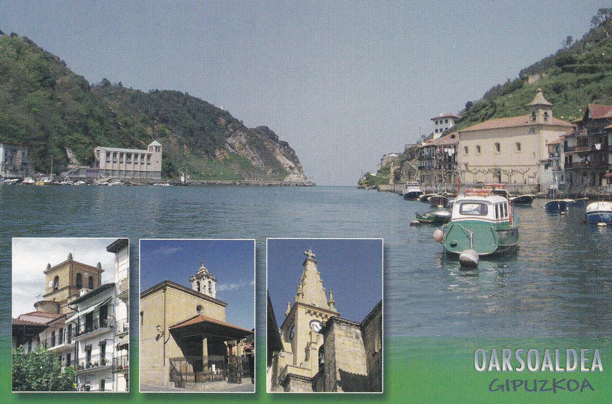 POSTAL B9857: GUIPUZKOA: DIVERSOS ASPECTOS