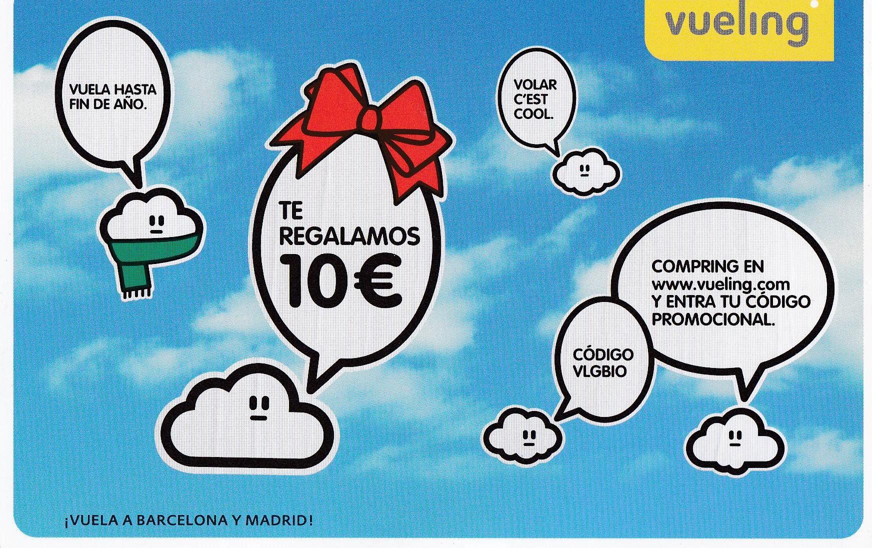 POSTAL B9864: VUELING: DESCUENTO 10€