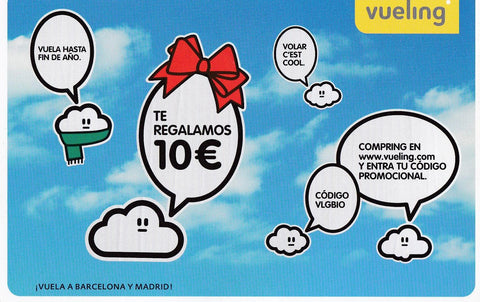 POSTAL B9864: VUELING: DESCUENTO 10€
