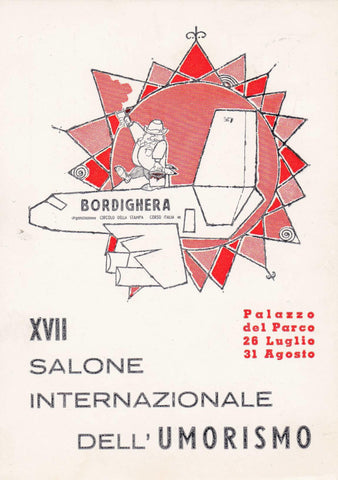 POSTAL B9872: SALON INTERNACIONAL DE HUMOR ITALIANO