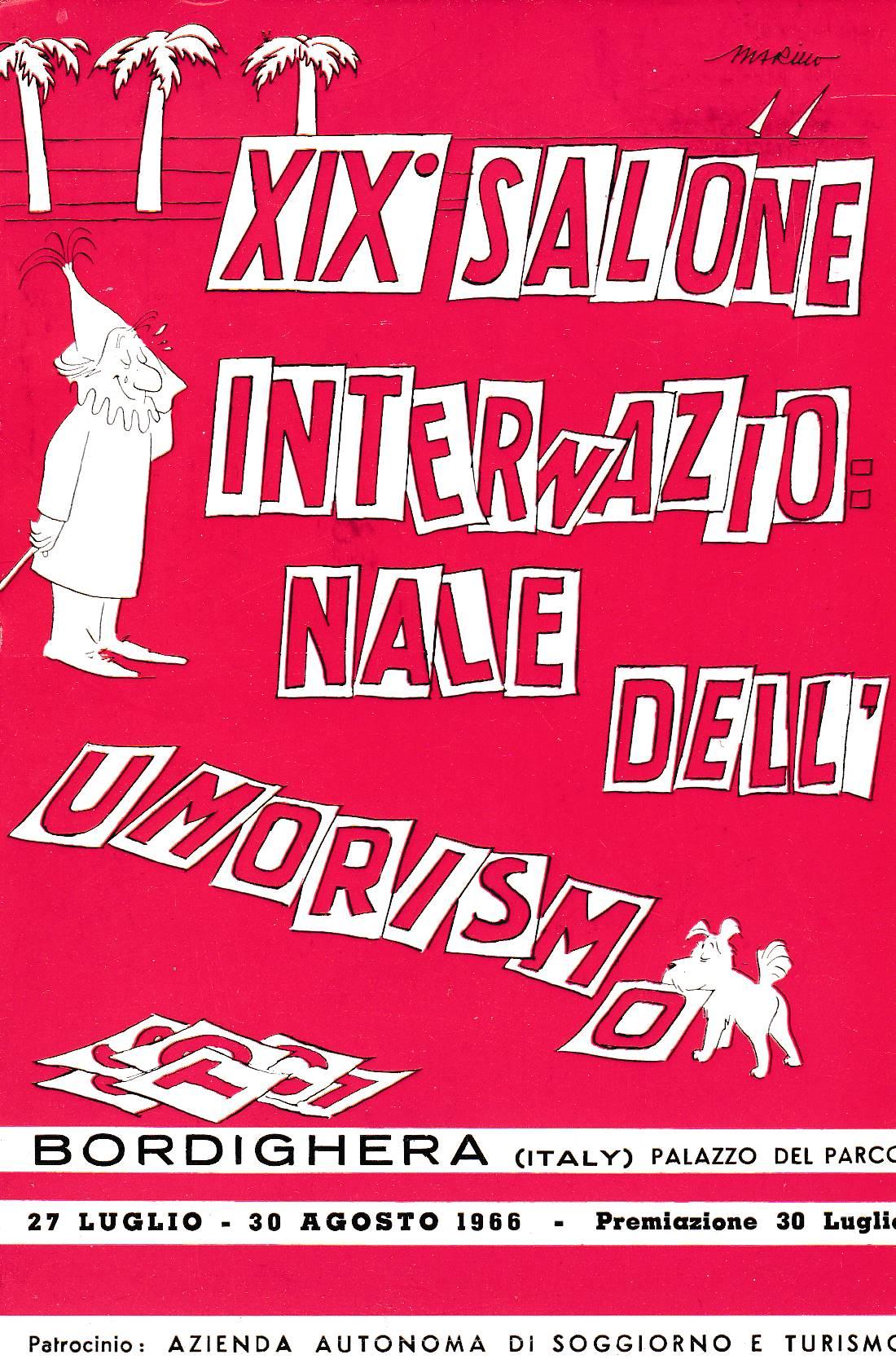 POSTAL B9873: SALON INTERNACIONAL DE HUMOR ITALIANO