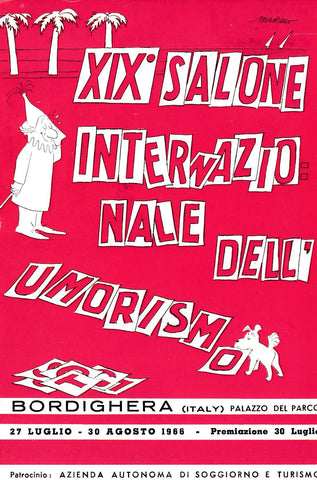 POSTAL B9873: SALON INTERNACIONAL DE HUMOR ITALIANO