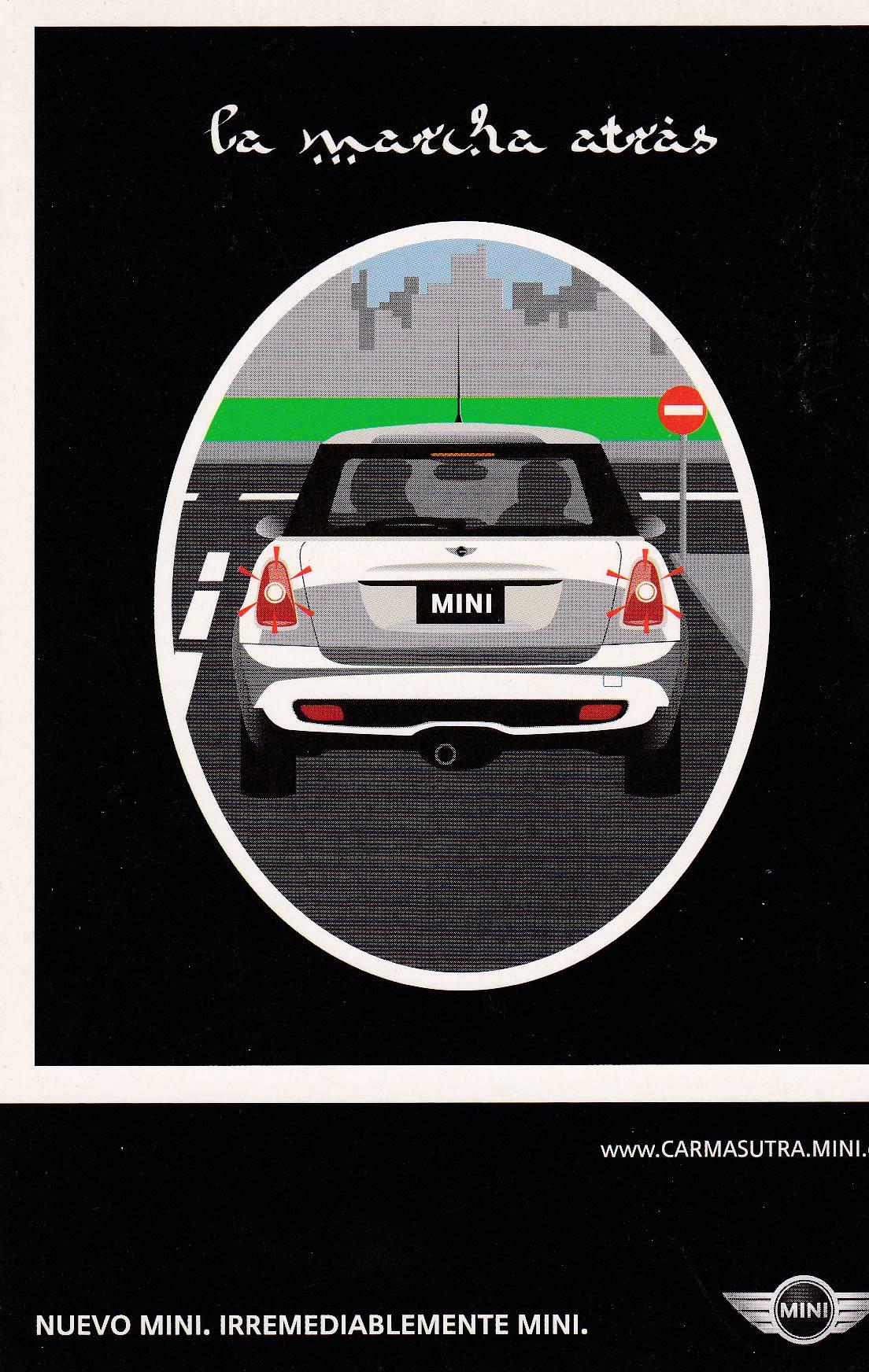 POSTAL B9881: CAMPAÑA CARMASUTRA MINI. COCHES