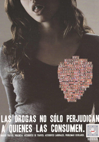 POSTAL B9883: CAMPAÑA ANTI DROGA