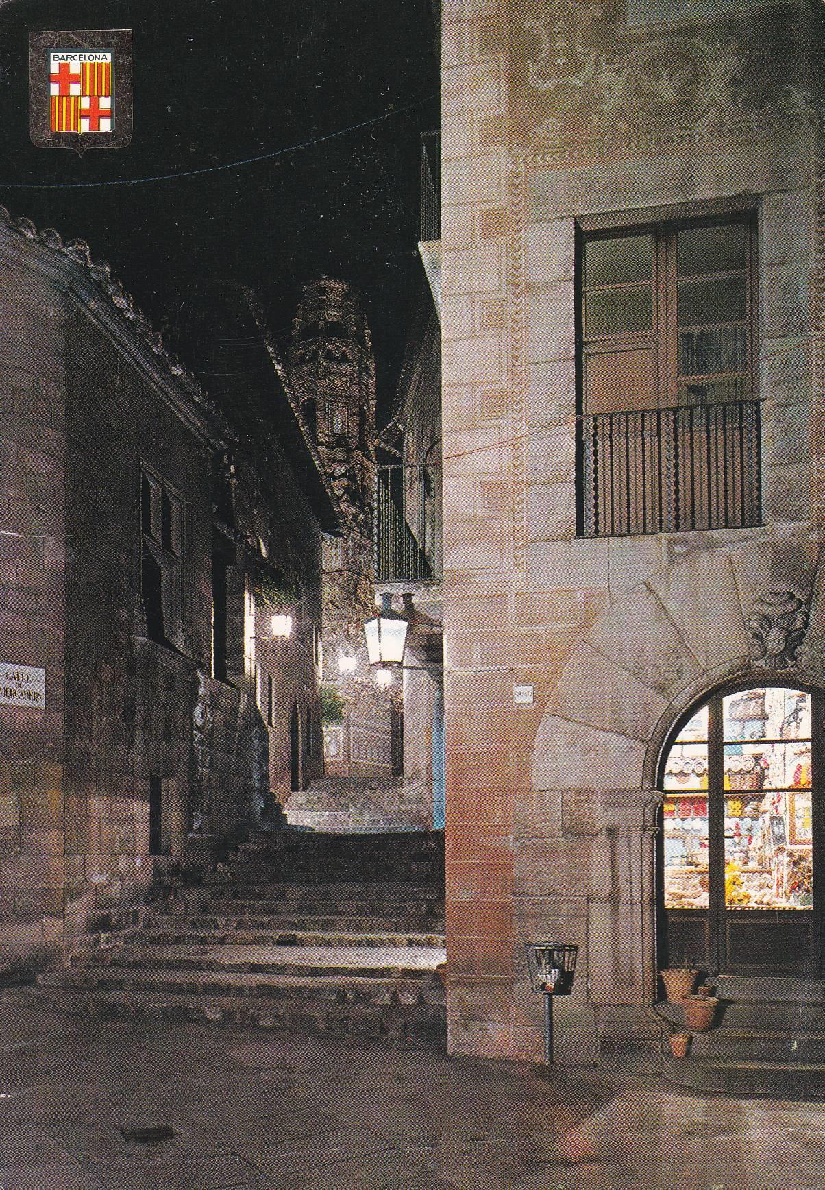 POSTAL B9890: BARCELONA: PUEBLO ESPAÑOL