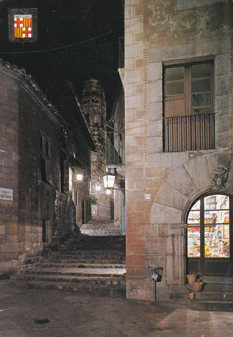 POSTAL B9890: BARCELONA: PUEBLO ESPAÑOL