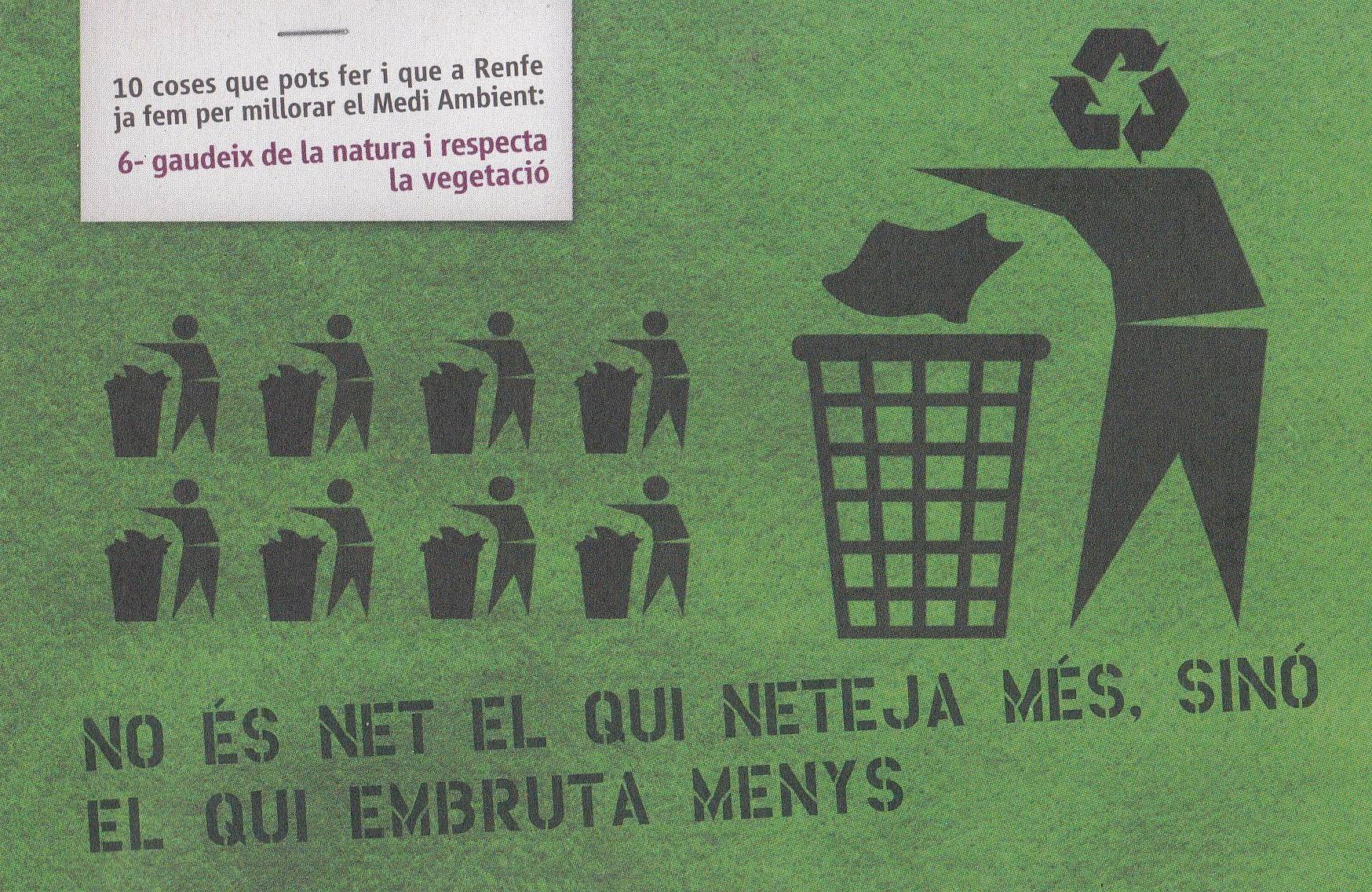 POSTAL B9904: NO ES NET QUI NETEJA…