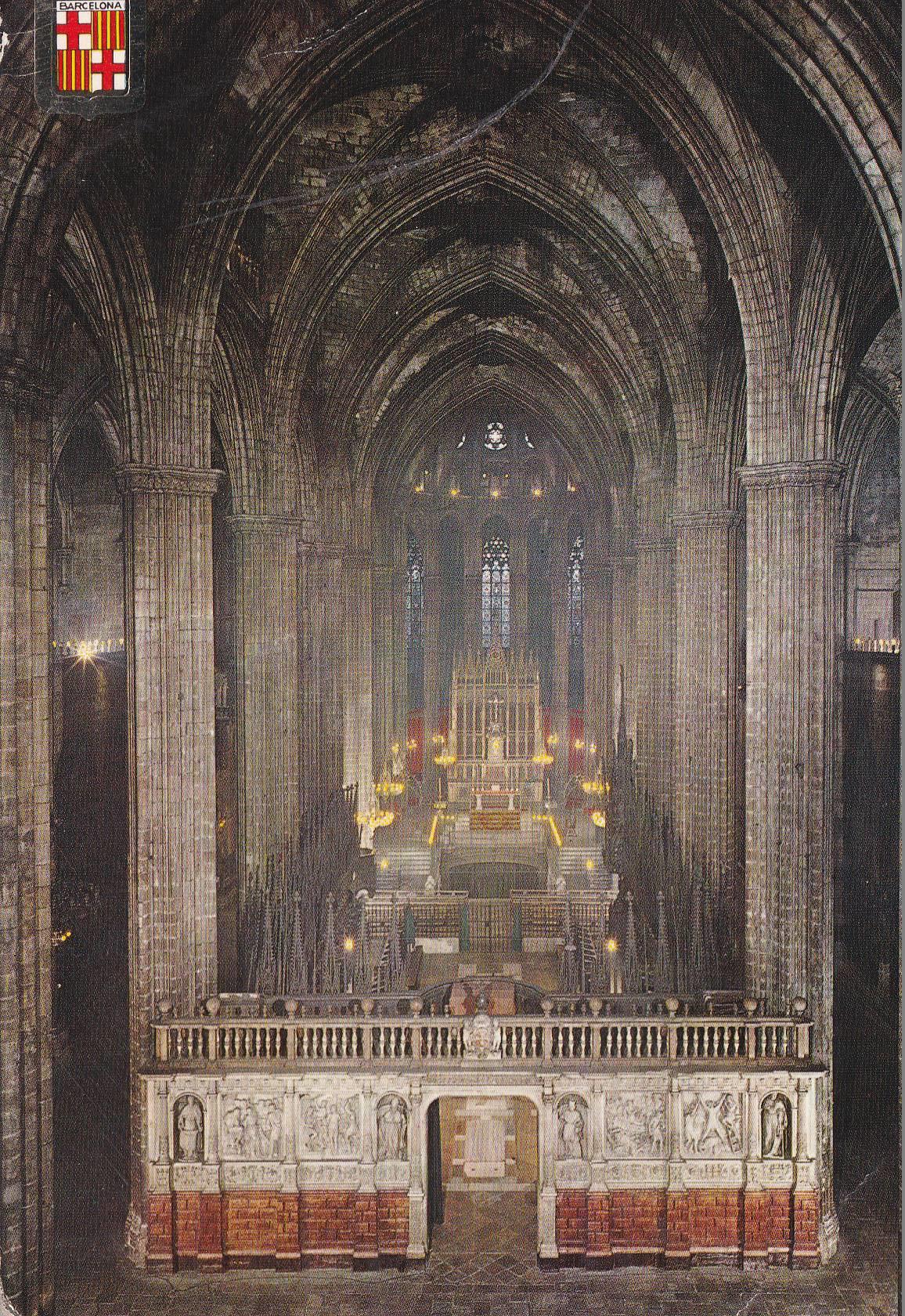 POSTAL B9915: BARCELONA: CATEDRAL