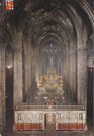 POSTAL B9915: BARCELONA: CATEDRAL