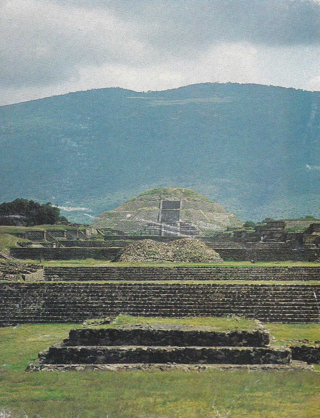 POSTAL B9922: TEOTIHUACAN: PIRAMIDE DE LA LUNA