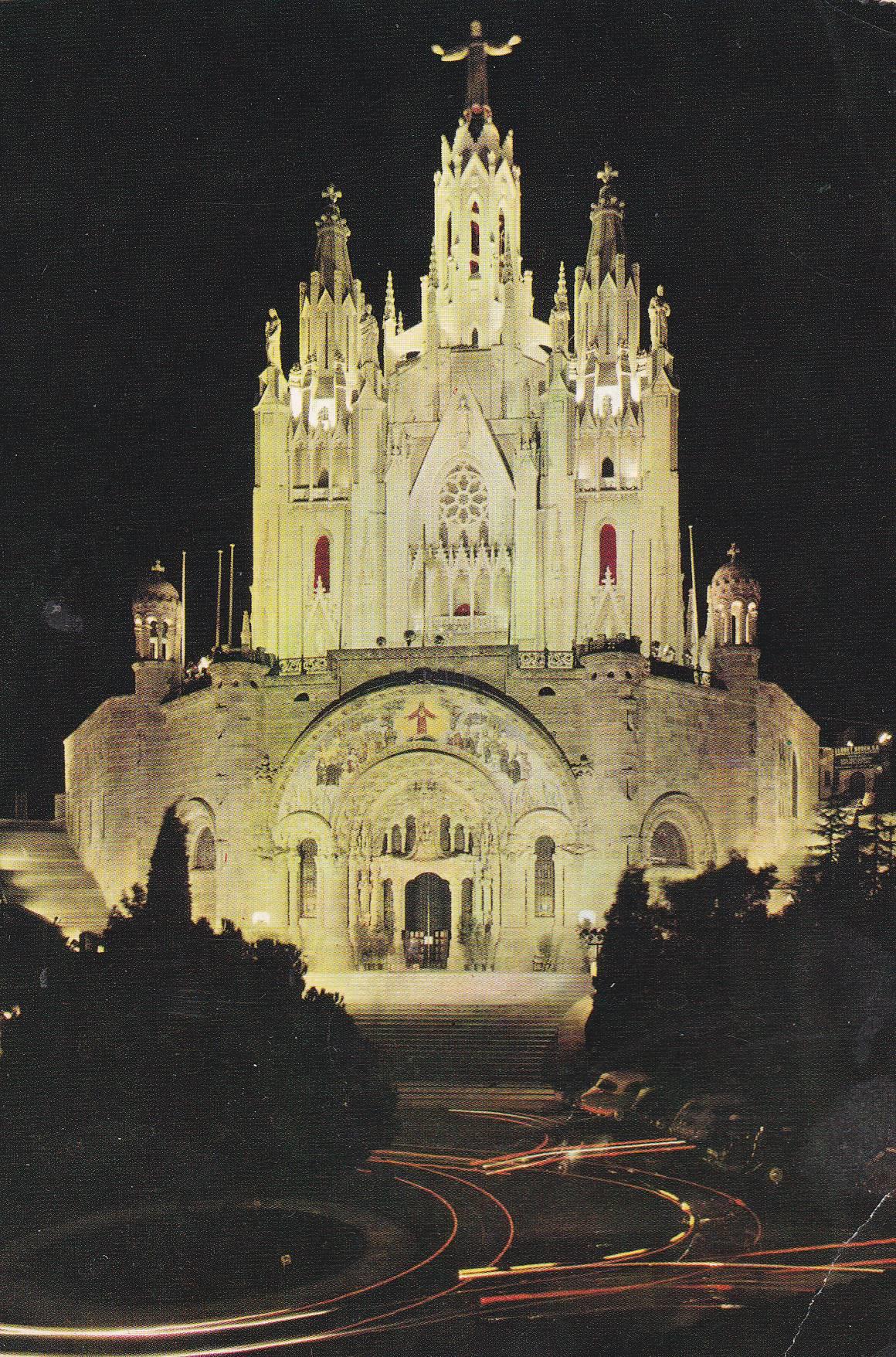 POSTAL B9933: BARCELONA: TIBIDABO