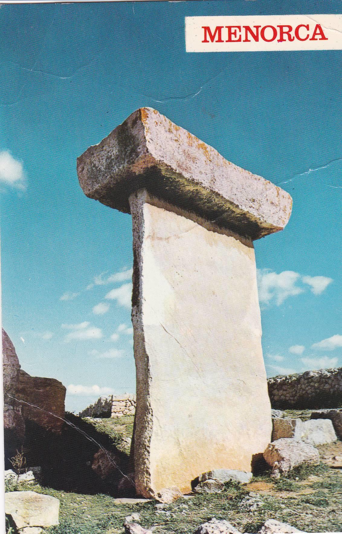 POSTAL B9971: MENORCA: MONUMENTO MEGALITICO