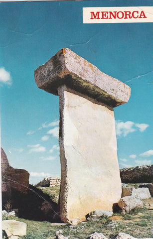 POSTAL B9971: MENORCA: MONUMENTO MEGALITICO