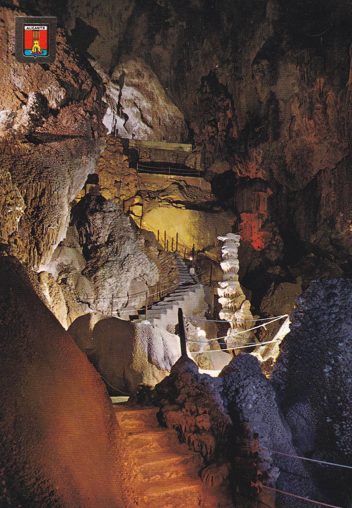 POSTAL B9979: ALICANTE: CUEVAS DE CANALORRE