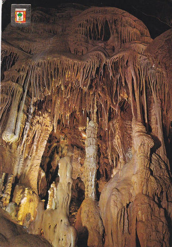 POSTAL B10004: ORDESA: GRUTA HELADA