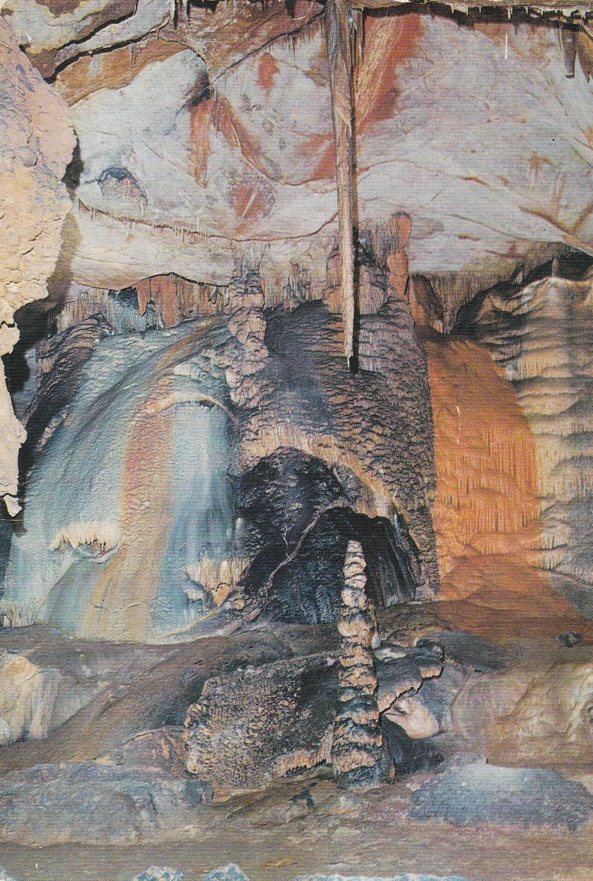 POSTAL B10007: ALICANTE. BUSOT: CUEVAS DE CANALOBRE