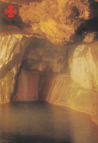 POSTAL B10011: NAVARRA: URDAX. GRUTAS