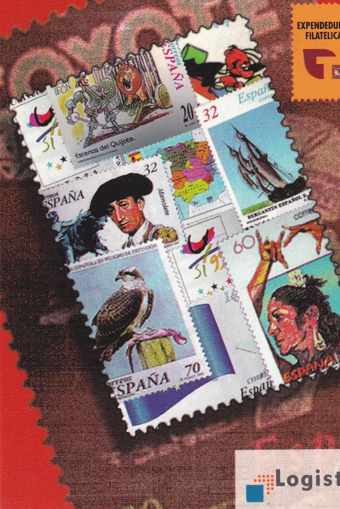 POSTAL B10017: EXPENDURIA FILATELICA: LOGISTA