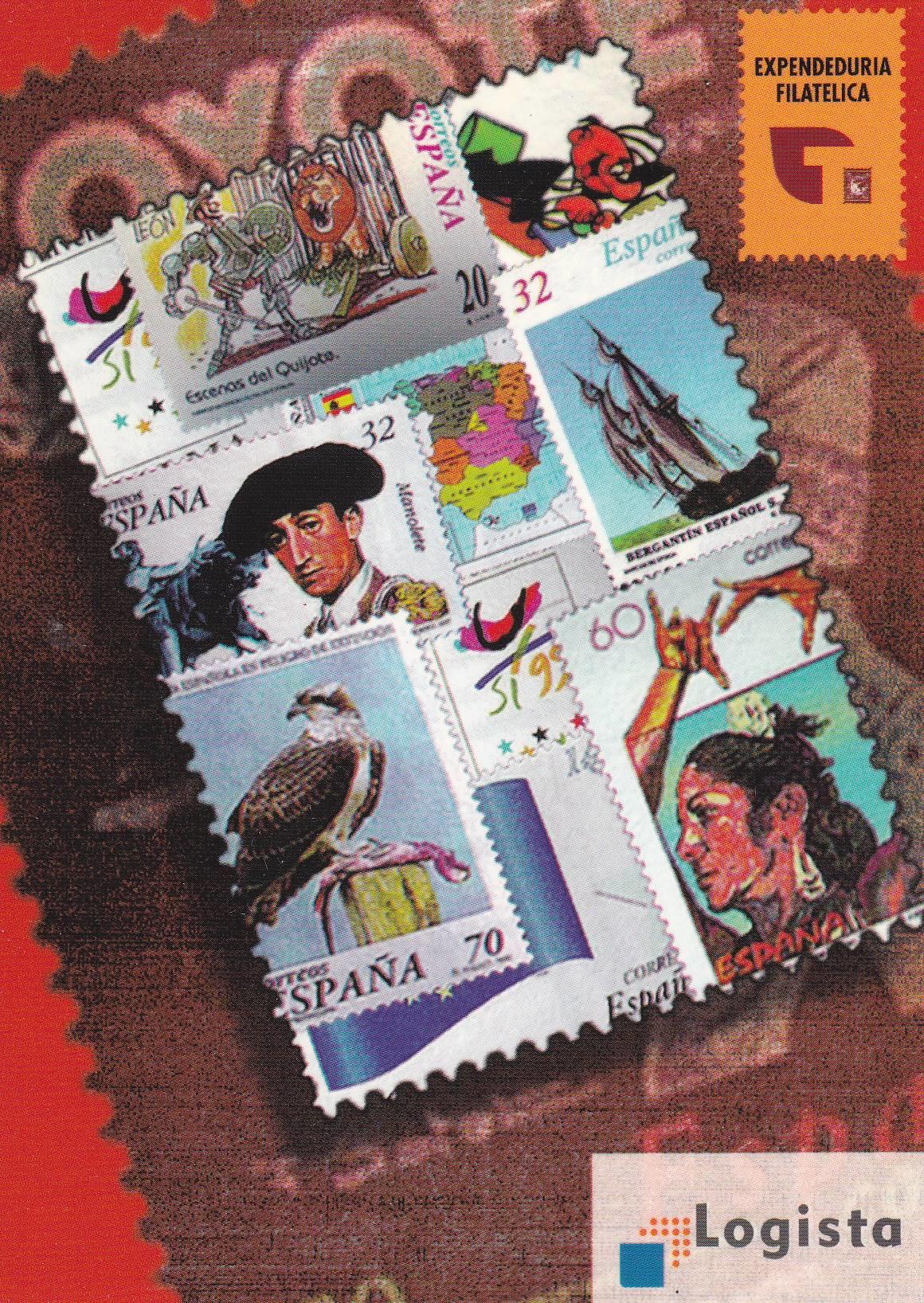 POSTAL B10044: EXPENDURIA FILATELICA: LOGISTA