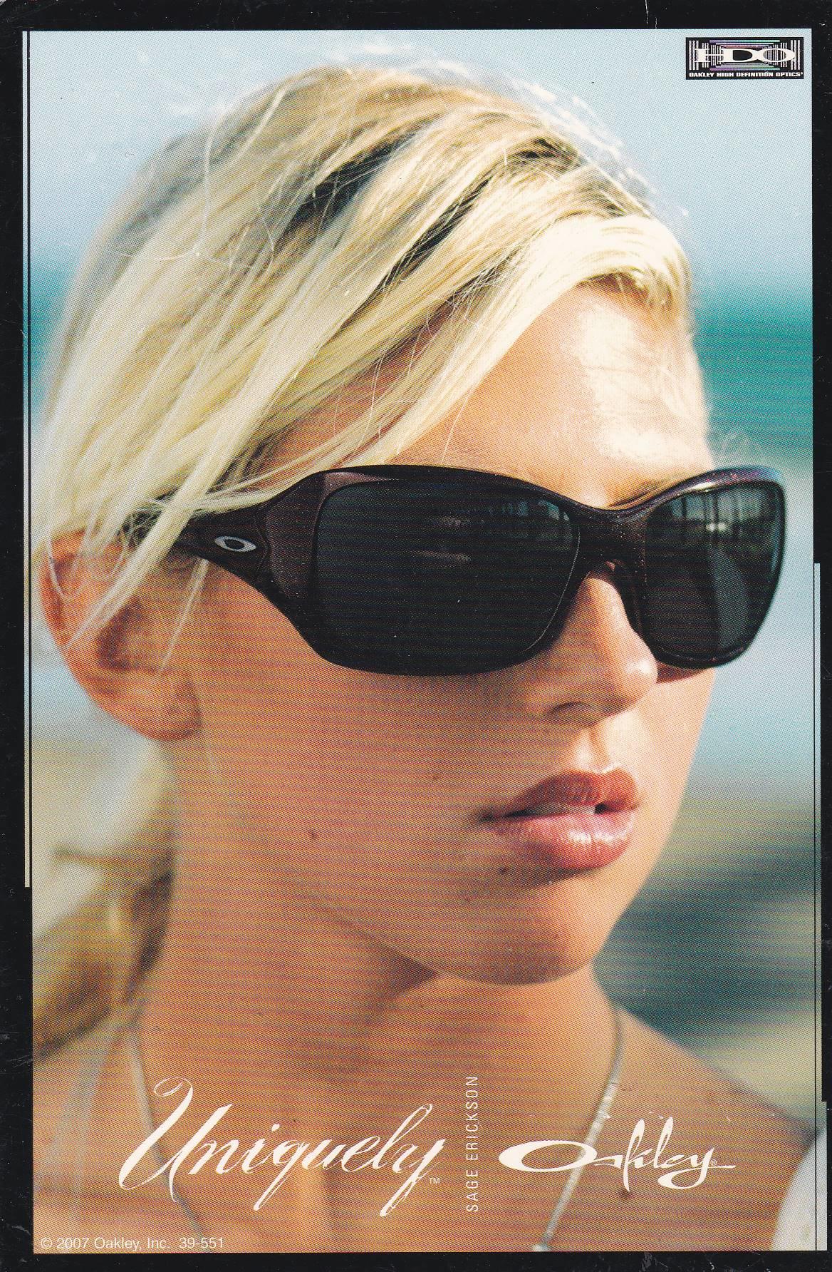 POSTAL B10053: NIKKI GARRETT: MONTURA DE GAFAS