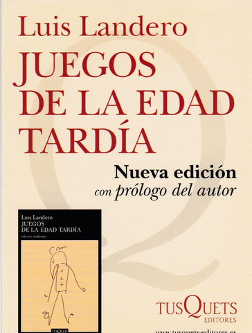 POSTAL B10076: LUIS LANDERO: JUEGOS DE LA EDAD TARDIA