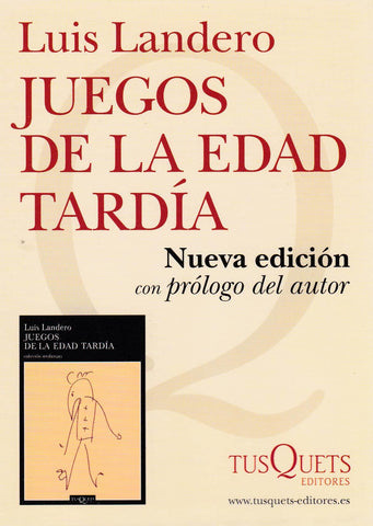 POSTAL B10086: LUIS LANDERO: JUEGOS DE LA EDAD TARDIA