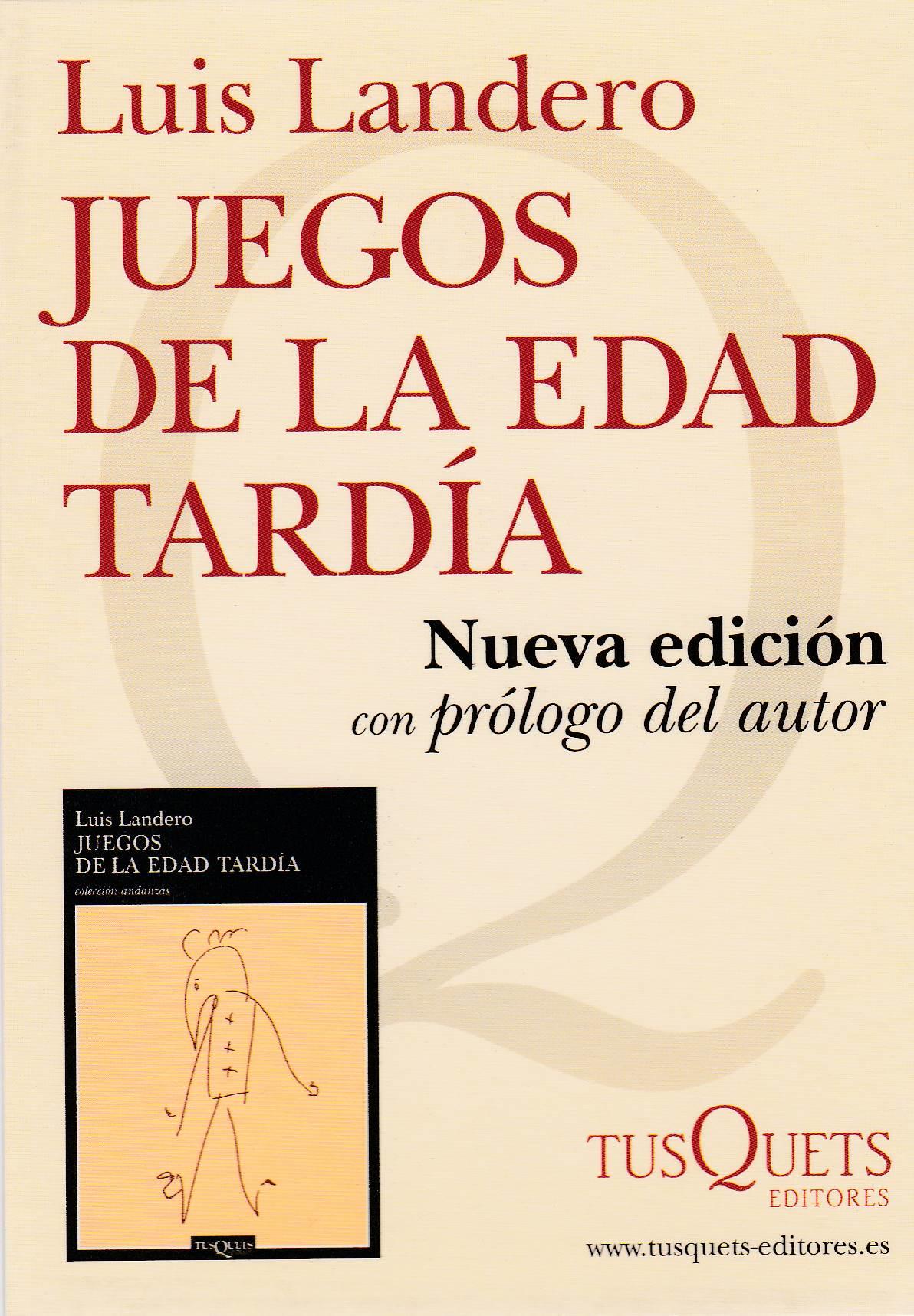 POSTAL B10087: LUIS LANDERO: JUEGOS DE LA EDAD TARDIA