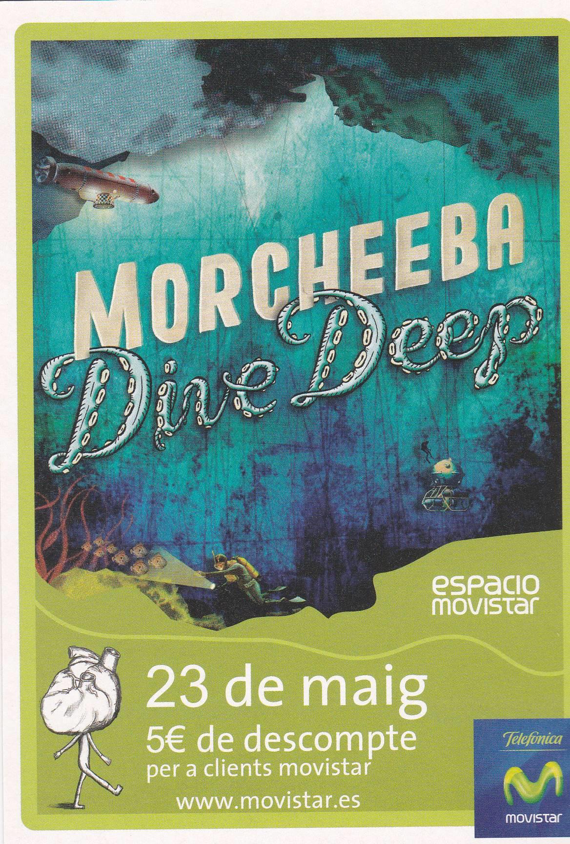 POSTAL B10095: ESPACIO MOVISTAR.ES: AGENDA DE CONCIERTOS. DIVERSOS ARTISTAS