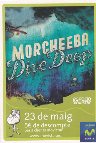 POSTAL B10095: ESPACIO MOVISTAR.ES: AGENDA DE CONCIERTOS. DIVERSOS ARTISTAS
