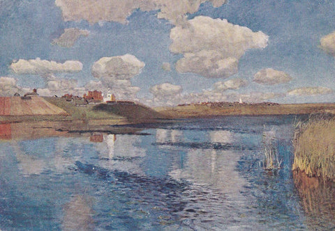 POSTAL B10097: LEVITAN: SUNNY DAY. OLEO