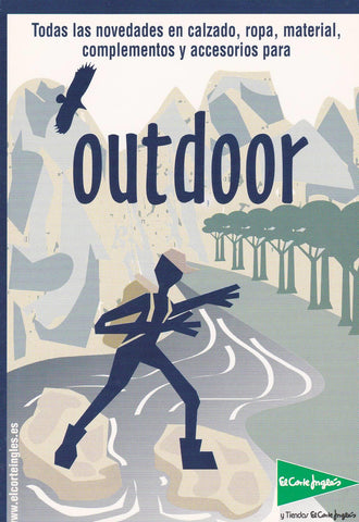 POSTAL B10123: OUTDOOR: EL CORTE INGLES