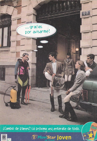 POSTAL B10126: MOVISTAR JOVEN: CAMPAÑA