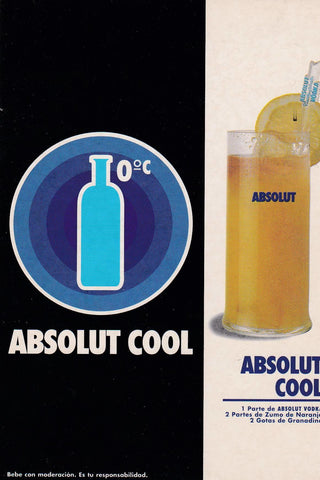 POSTAL B10128: ABSOLUT COOL. CAMPAÑA