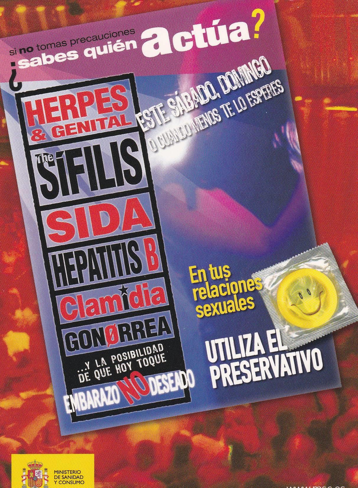 POSTAL B10133: CAMPAÑA PRESERVATIVO