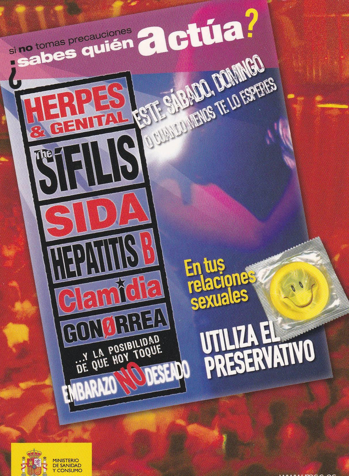 POSTAL B10133: CAMPAÑA PRESERVATIVO